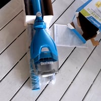 Batériový bazénový vysávač Bestway AquaTech 150 cm, tyrkysovo-sivý, 0,9-litrová nádoba, používaný — Výrobok vykazuje mierne známky používania (stav: pozri 2. obrázok) 2