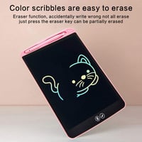Rózsaszín 8.5" LCD Írótábla Színes Kijelzővel 6