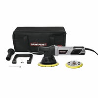 Mașină de polizat excentrică Dino KRAFTPAKET 640301, 900W, set XXL 15mm cu discuri de 125/150mm — bureți de polizat lipsă (stare: vezi a 2-a imagine) 1