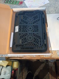 Cooler laptop NK 12-17 inch, 6 ventilatoare silențioase, înălțime reglabilă, 2 — defect, funcționează parțial: bază ruptă (stare: vezi a 2-a fotografie) 3