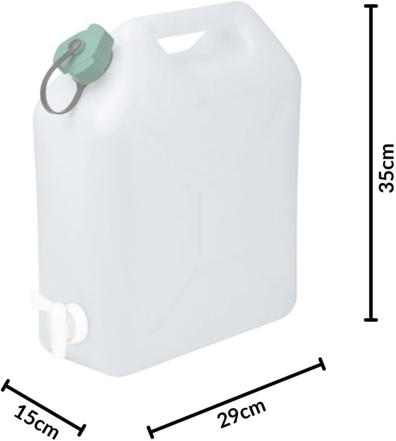 EDA kanna csappal - 10L-es vízszállító jerrycan