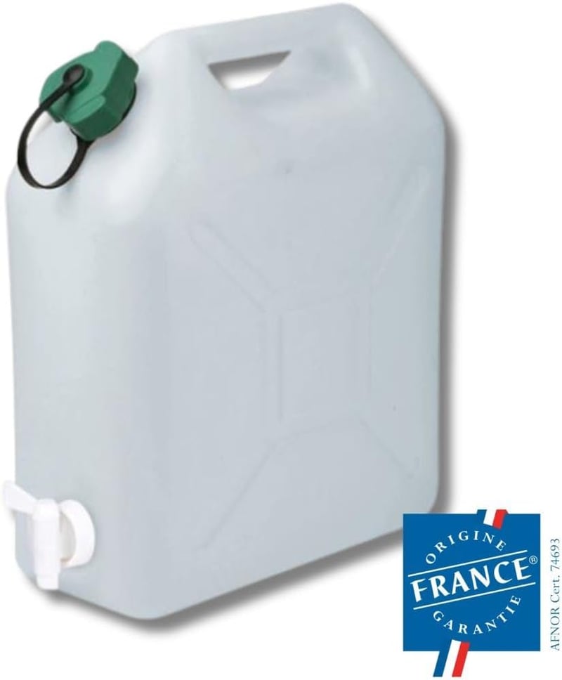 EDA kanna csappal - 10L-es vízszállító jerrycan