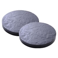 Pojazdný podstavec pod kvetináč EDA Plastiques, priemer 40 cm, 6 otočných koliesok, nosnosť 150 kg, bridlicovo sivá 3