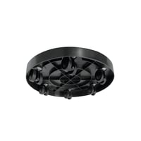 Pojazdný podstavec pod kvetináč EDA Plastiques, priemer 40 cm, 6 otočných koliesok, nosnosť 150 kg, bridlicovo sivá 4