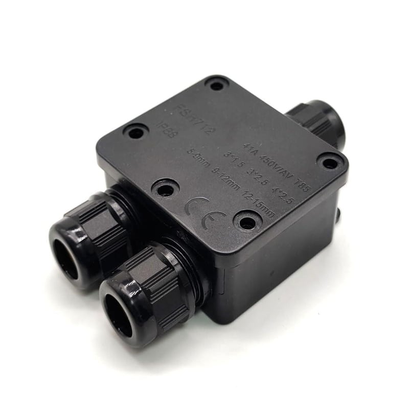 GXMRHWY IP68 Vízálló Y-alakú Kábelcsatlakozó Doboz Készlet 5-9mm