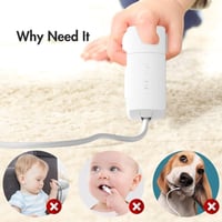 Gyerekbiztos USB-töltő védőfedél szett - 4 db fehér univerzális aljzatfedő 5