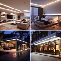 BENLUN 48V LED Szalag 20m - 3000K Meleg Fehér IP65 Vízálló Kültéri-Beltéri Világítás, 150W Öntapadós Vágható Szalag Tápegységgel, 15000lm 5