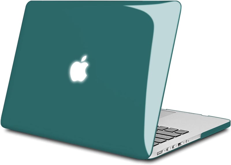 MacBook Pro 15" Retina védőtok + billentyűzetvédő - Ultravékony, kristálykék (2012-2015)