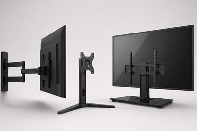 Consolă TV și monitor