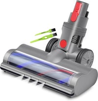 Dyson V7-V15 kompatibilis motoros turbókefe LED-fénnyel, szőnyegre és keménypadlóra 1