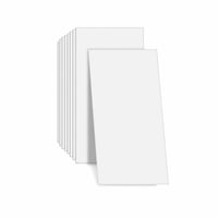 YCBTREE Samoljepljivi zidni panel s efektom mramora, 9 komada, 60x30 cm, PVC kuhinjska zidna obloga 2 mm, vodootporna naljepnica za pločice, kuhinja, kupaonica, bijela 2