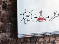 Marker pentru tablă albă edding 363, reîncărcabil, roșu, vârf tesit 1-5 mm, marker pentru tablă albă și flipchart 3