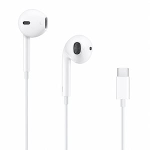 Căști Apple EarPods USB-C – Defecte, funcționează parțial (dreapta — defectă, funcționează parțial: casca dreaptă nu se aude (stare: vezi a 2-a imagine)