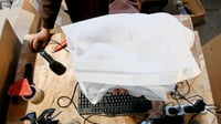 MYCARBON Mágneses Szúnyogháló Ajtóra és Ablakra 80x210 cm Fehér, Erős Mágnesekkel, Légy és Szúnyog Ellen 10