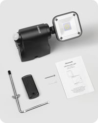EDISHINE Elemes LED Reflektor Mozgásérzékelővel - 300 Lumen IP44 Vízálló Kültéri Spotlámpa, Állítható Fejjel, 6000K, Garázshoz, Kerthez

AI: 8