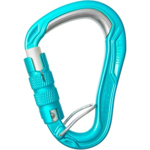 Edelrid HMS Bulletproof Triple FG II karabiner - Icemint (329) - sa sigurnosnom bravom, za penjanje