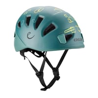 Detská lezecká prilba Edelrid Kids Shield II - obvod hlavy 48-56 cm, farba jade-petrol 2