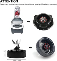 Ninja Turmixgép Pótpenge - BL660, BL610, BL770 Modellekhez Kompatibilis Alkatrész 4