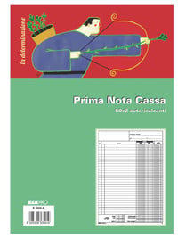 EDI PRO E5359A Pokladničná kniha, 50x2 listy, samoprepisovacia, evidencia príjmov a výdavkov, A4 (29,7x22 cm), biela 1