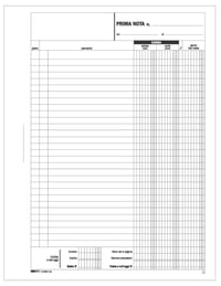 EDI PRO E5359A Pokladničná kniha, 50x2 listy, samoprepisovacia, evidencia príjmov a výdavkov, A4 (29,7x22 cm), biela 2