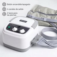 Presoterapeutický prístroj Edicare na domácu lymfodrenáž - 6 vzduchových komôr - lýtka a chodidlá 3