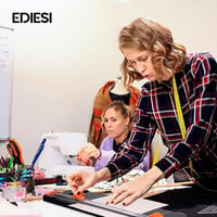 Ediesi A4 rezačka papiera gilotínového typu s automatickým zámkom a predlžovacím pravítkom na papier, fotografie a kupóny, čierna 7