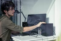 Edifier R980T 2.0 aktív hangfalpár 24 W, 4 hüvelykes polcmonitor számítógéphez, fekete 7