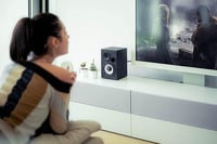 Edifier R980T 2.0 aktív hangfalpár 24 W, 4 hüvelykes polcmonitor számítógéphez, fekete 8