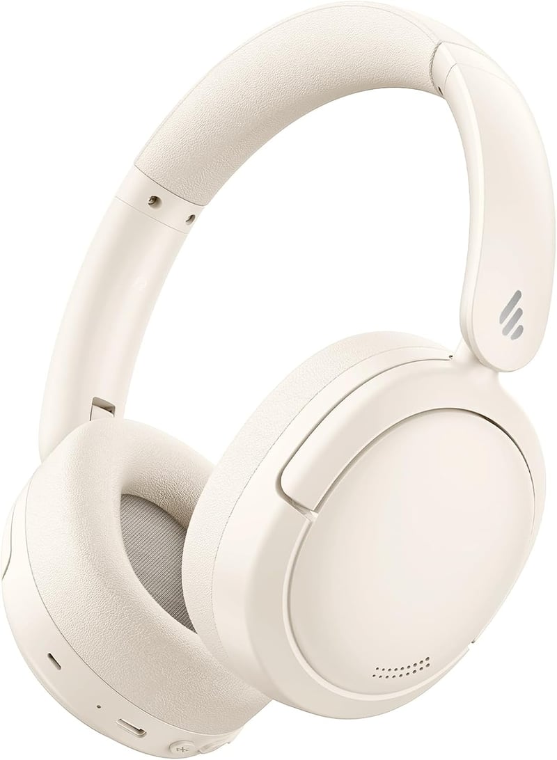Edifier V80 Blushell vezeték nélküli fejhallgató Bluetooth 5.4 ANC -44 dB Hi-Res 45 óra többpontos AI hívás EQ alkalmazás