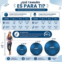 Gymnastická lopta EDIFIT 65 cm Pezziball s pumpou, fitlopta na pilates, jogu, sedenie a cvičenie 2