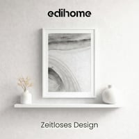 edihome A3 Fotorámik biely 29,7x42 cm Drevený rám na fotografie Rám na diplomy s nerozbitným akrylovým sklom na plagáty a obrázky na výšku aj na šírku 6