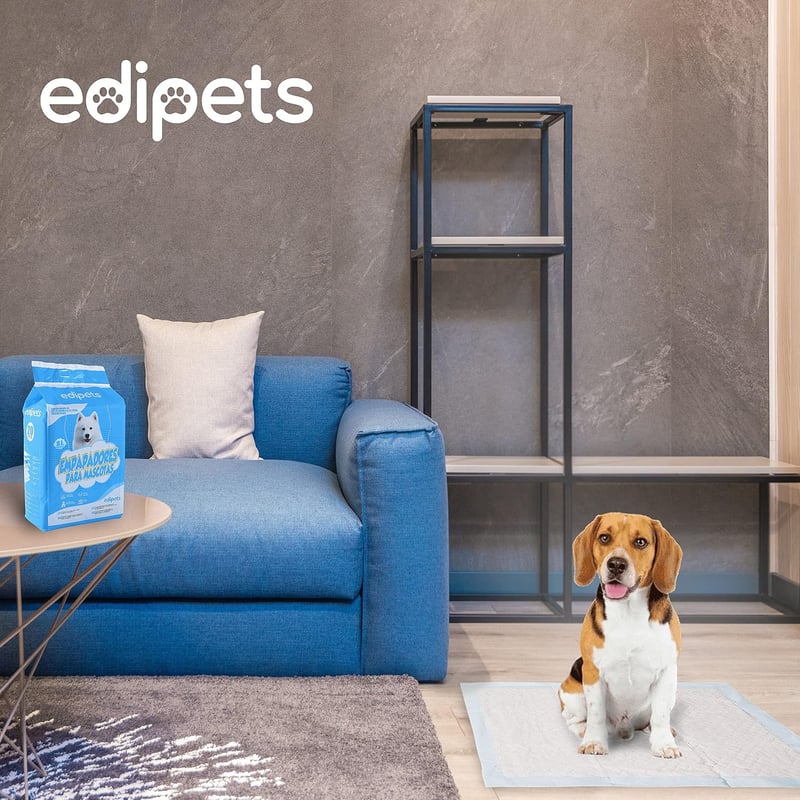 Edipets Kutyapelenka tréning betét kölyköknek 60x60 cm felszívó eldobható kiskutya vécéalátét 20 db