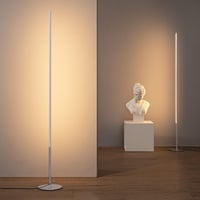 EDISHINE 2x LED Álló Lámpa 147cm Dimmelhető Meleg Fehér Modern Szobai Világítás 1