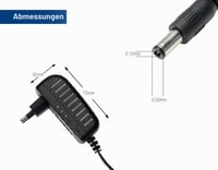 Edision 12V/2A 2-pin EÚ napájací adaptér – Piccollino S2+T2/C, Ping S2+T2/C, OS Nino+, OS Nino Pro, OS Mini 4K, OS Mio+ 4K, HDMI modulátor DVB-T Ko 3