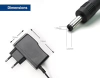 Edision 5V/2A 2 tűs EU tápadapter – univerzális (Ping, HDMI Modulator, 4K Splitter 1x8) 3