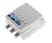 Edision MAK-100 Kit Stožiarový zosilňovač 1UHF 10-25dB 107dBmV 24V DVB-T/T2 digitálna anténa 5G LTE filter + 24V 200mA F napájací zdroj s 2 výstupmi 5