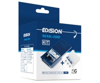 Edision MAK-100 Kit Stožiarový zosilňovač 1UHF 10-25dB 107dBmV 24V DVB-T/T2 digitálna anténa 5G LTE filter + 24V 200mA F napájací zdroj s 2 výstupmi 7