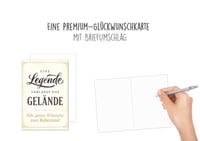 Edition Seidel A4-R1012 prémiová XXL blahoželanie k odchodu do dôchodku s obálkou, formát DIN A4 (21x29,7 cm), pre lúčiaceho sa kolegu alebo kolegyňu 2