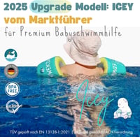 EDWEKIN Premium úszógumi gyerekeknek 1-6 év | TÜV minősített | Nagy légkamrák | Biztonságos úszástanulás 2