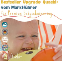 EDWEKIN Quacki+ Prémium Úszógumi UV Védelemmel 6-36 Hónapos Babáknak 2