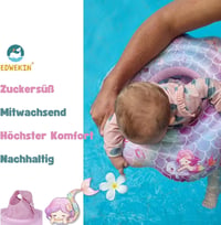 EDWEKIN Úszógumi Bébi Úszósegítség 6 Hónapos Kisgyermekeknek 3 Éves Korig 5