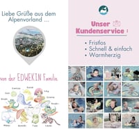 EDWEKIN Úszógumi Bébi Úszósegítség 6 Hónapos Kisgyermekeknek 3 Éves Korig 8