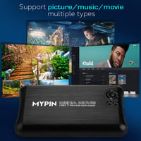 MYPIN Multimédia Lejátszó Box HDMI/AV/VGA - USB 3.0 Támogatással 4