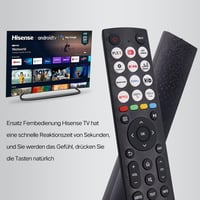 FOXRMT Távirányító Hisense Vidda UHD Smart 4K TV-hez - 12 Gyorsgombbal, Programozás Nélküli Használat, 8m Hatótáv, ERF2J36H Modell 2