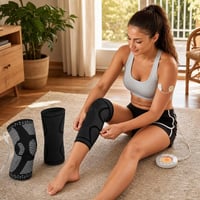 Set za oporavak meniskusa: steznik + stabilizator + uređaj za bol + štitnici 1