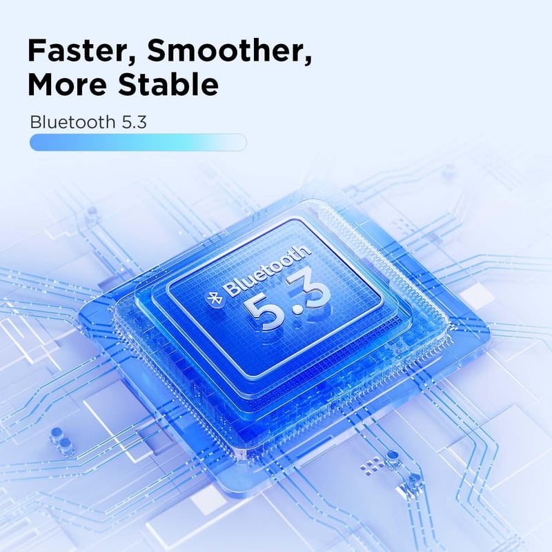 1MORE AirFree Buds Bluetooth 5.3 Vezeték Nélküli Fülhallgató, 44 Órás Üzemidő, EQ, Zajszűrés, Fekete