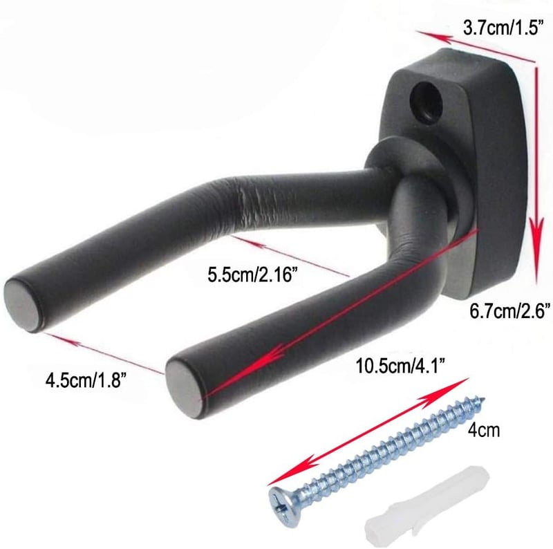 Fegyvertartó fali állvány 8 db - Puskához, pisztolyhoz, íjhoz, gitárhoz