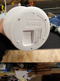 Stolná LED lampa Fatboy Edison The Petit, biela, 25 cm — chybná — chybná, na súčiastky: nesvieti, vo vnútri niečo hrká (stav: pozri 2. obrázok) 3