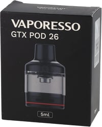 Vaporesso GTX 26 üres pod tartály, 5ml-es, 2 darabos csomag 9