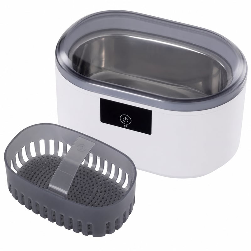 Ultrazvukový čistič Grundig UC 5620 50W 500 ml biely — chybný, nezapne sa — chybný, na súčiastky: nezapína sa (stav: pozri 2. obrázok)